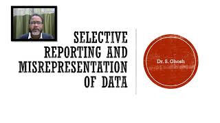 Selective Reporting and Misrepresentation of Data [upl. by Neyugn325]