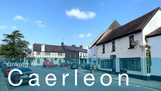 4K  Driving to Caerleon in South Wales [upl. by Aldridge]