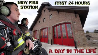 First 24 Hours in a New Fire Station  A Day in the Life [upl. by Ettevi]