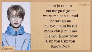 NCT U  Know Now Easy Lyrics [upl. by Aimehs269]