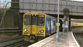 Half an Hour at 216  Birkenhead North Station 1022017  Class 507 508 terminus [upl. by Toinette]