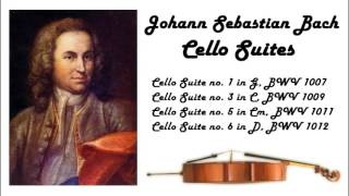 Johann Sebastian Bach  Cello suites in 432 Hz great for reading or studying [upl. by Roana]