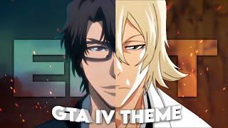 Aizen x Urahara  GTA IV Theme Edit [upl. by Aseeram]